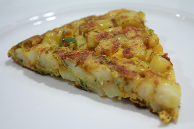 saffraan-aardappel-omelet